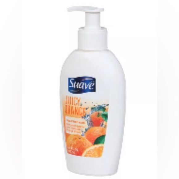 NEW SUAVE Juicy Orange Liquid Hand Soap Pump. Bottle - Pack of 3 - 6.5 FL OZ - Picture 2 of 5